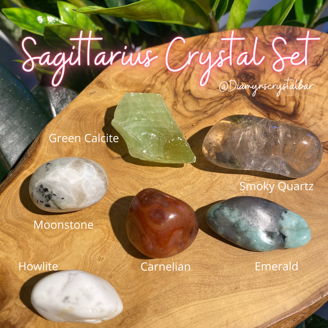 ワンピなど最旬ア！ 5 Pieces Sagittarius Gifts Crystal Kit Amethyst Orgone Pyramid,  Carnelian N ネックレス、ペンダント